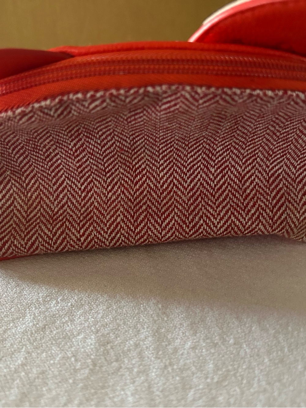 Bath & Body Works Orange Fox Bag Pencil Case Makeup Bag Accessories - Picture 4 of 9